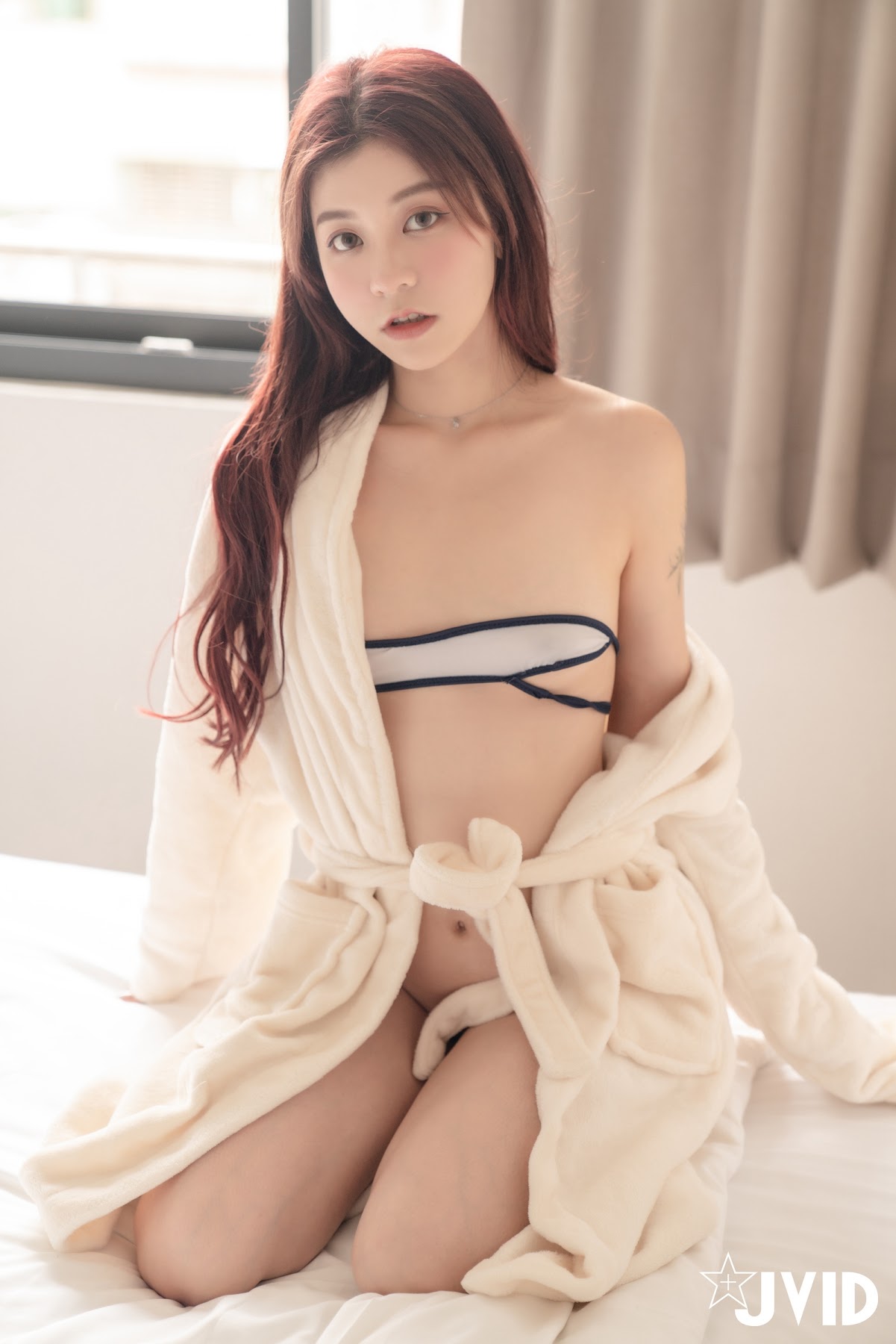 [JVID] 卡洛琳Caroline – 帶學妹來一日溫泉之旅 - P22