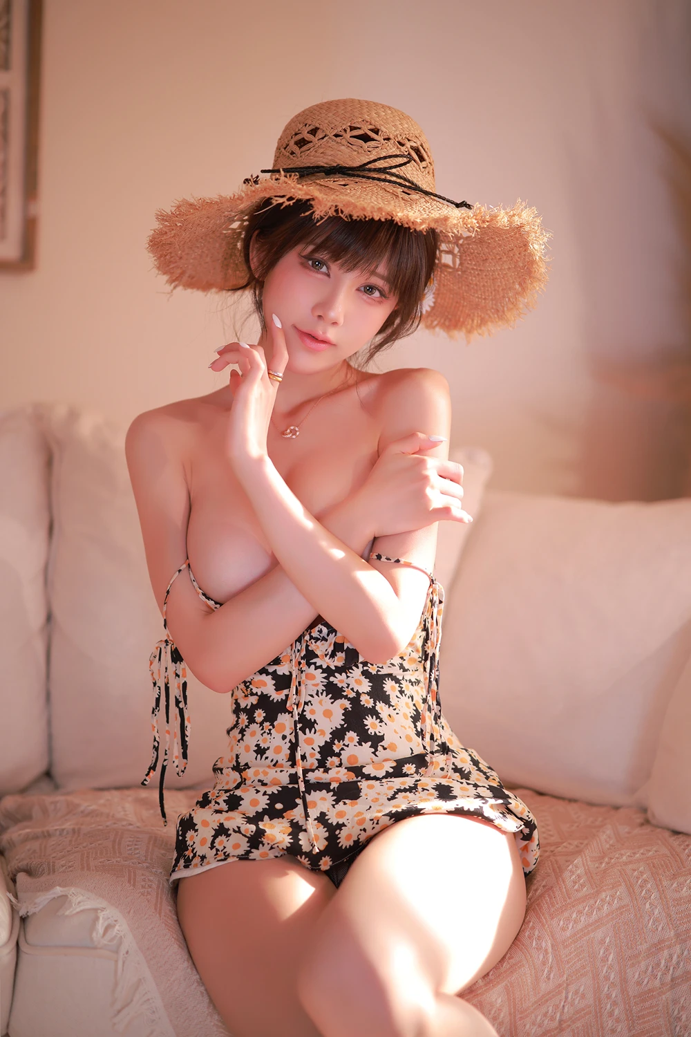Cosplay 水淼Aqua – summer dress - P52
