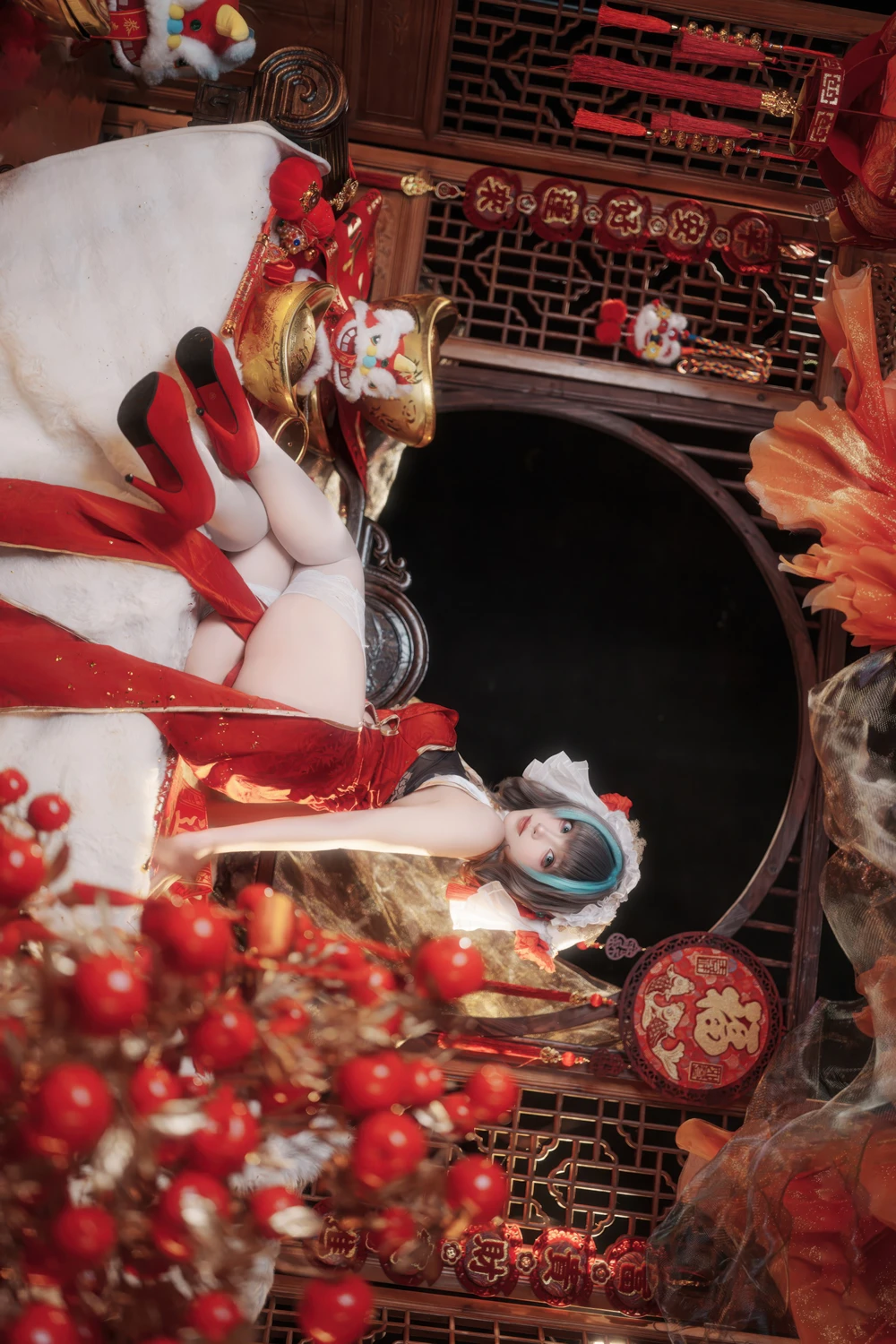 Cosplay Bangni邦尼 – 新春柴郡 - P19