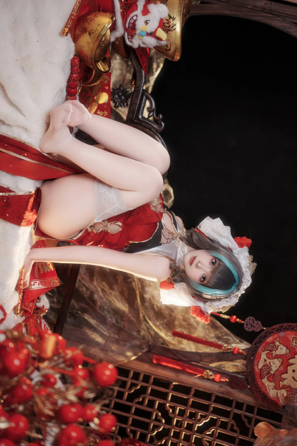 Cosplay Bangni邦尼 – 新春柴郡 - P22