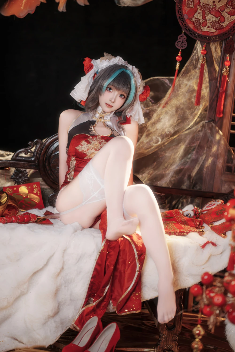 Cosplay Bangni邦尼 – 新春柴郡 - P23