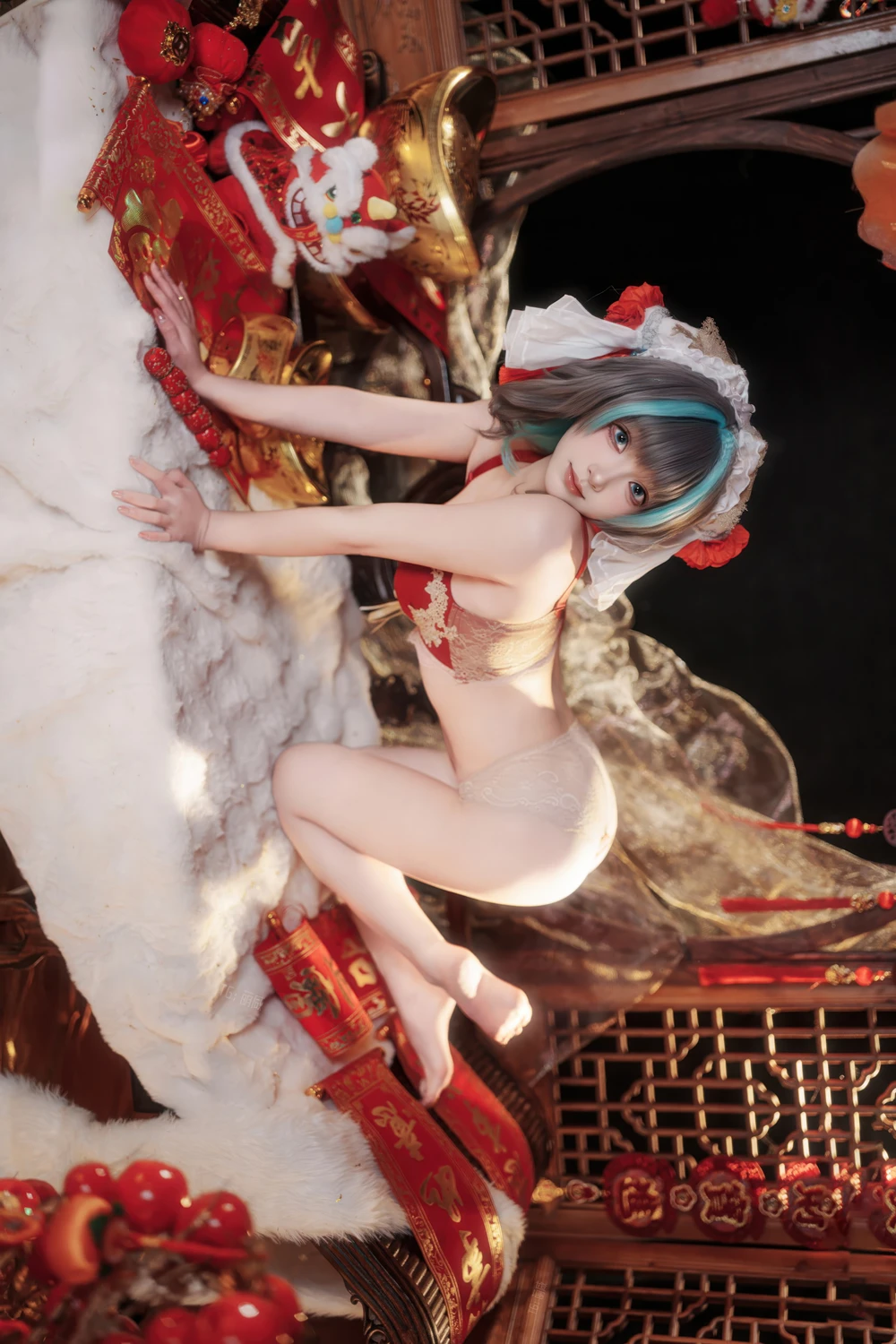 Cosplay Bangni邦尼 – 新春柴郡 - P36