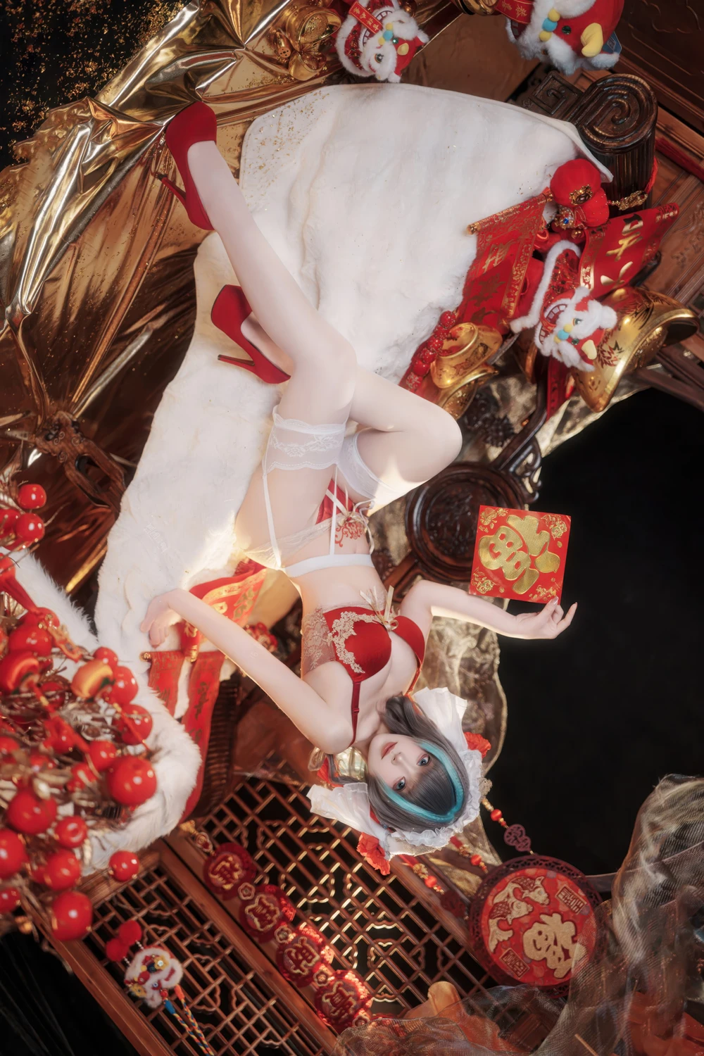 Cosplay Bangni邦尼 – 新春柴郡 - P47