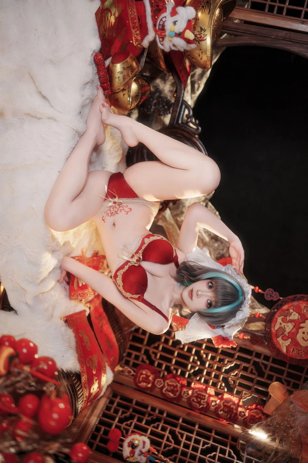 Cosplay Bangni邦尼 – 新春柴郡 - P63