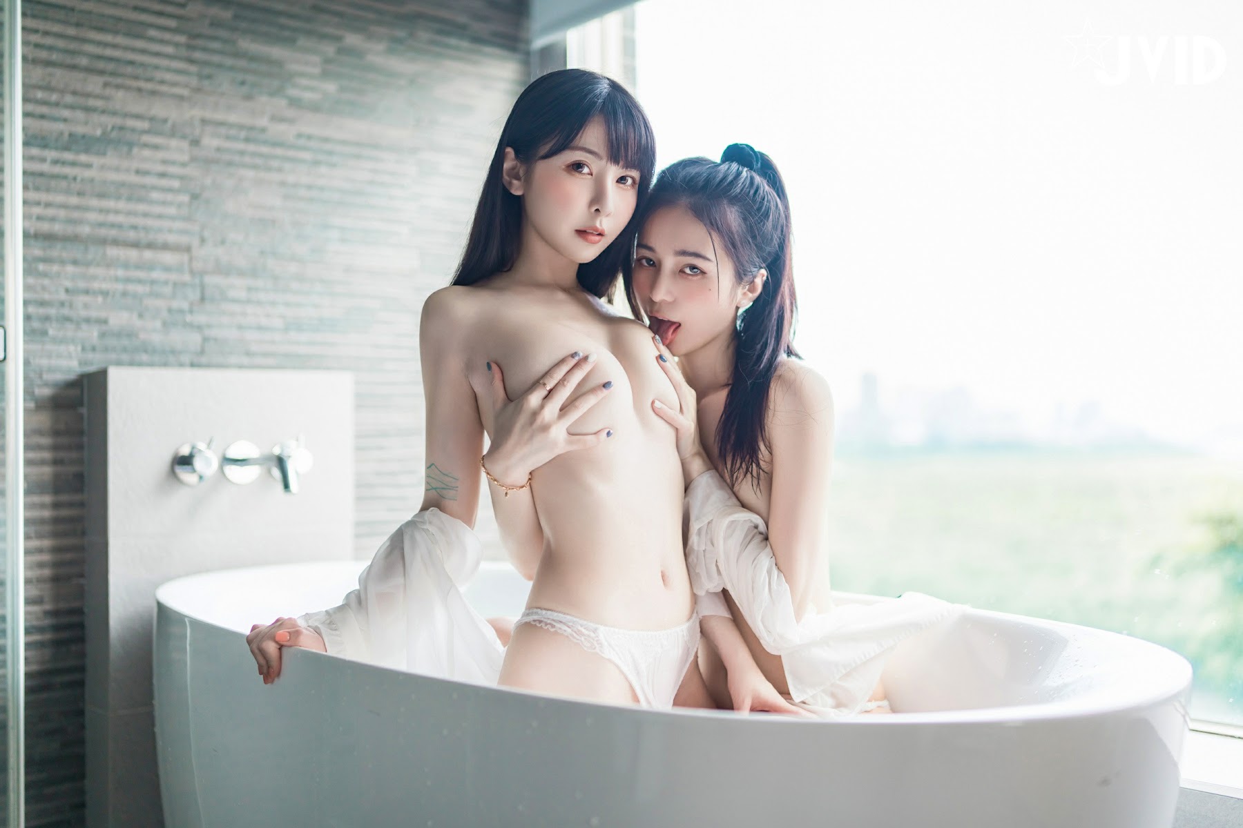 [JVID] 辰辰 & 胎尼 – 檳榔西施情色妄想 - P130