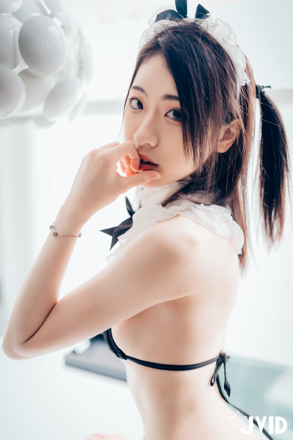 [JVID] 阿黎 – 超甜美女僕降臨!天然女神阿黎 - P12