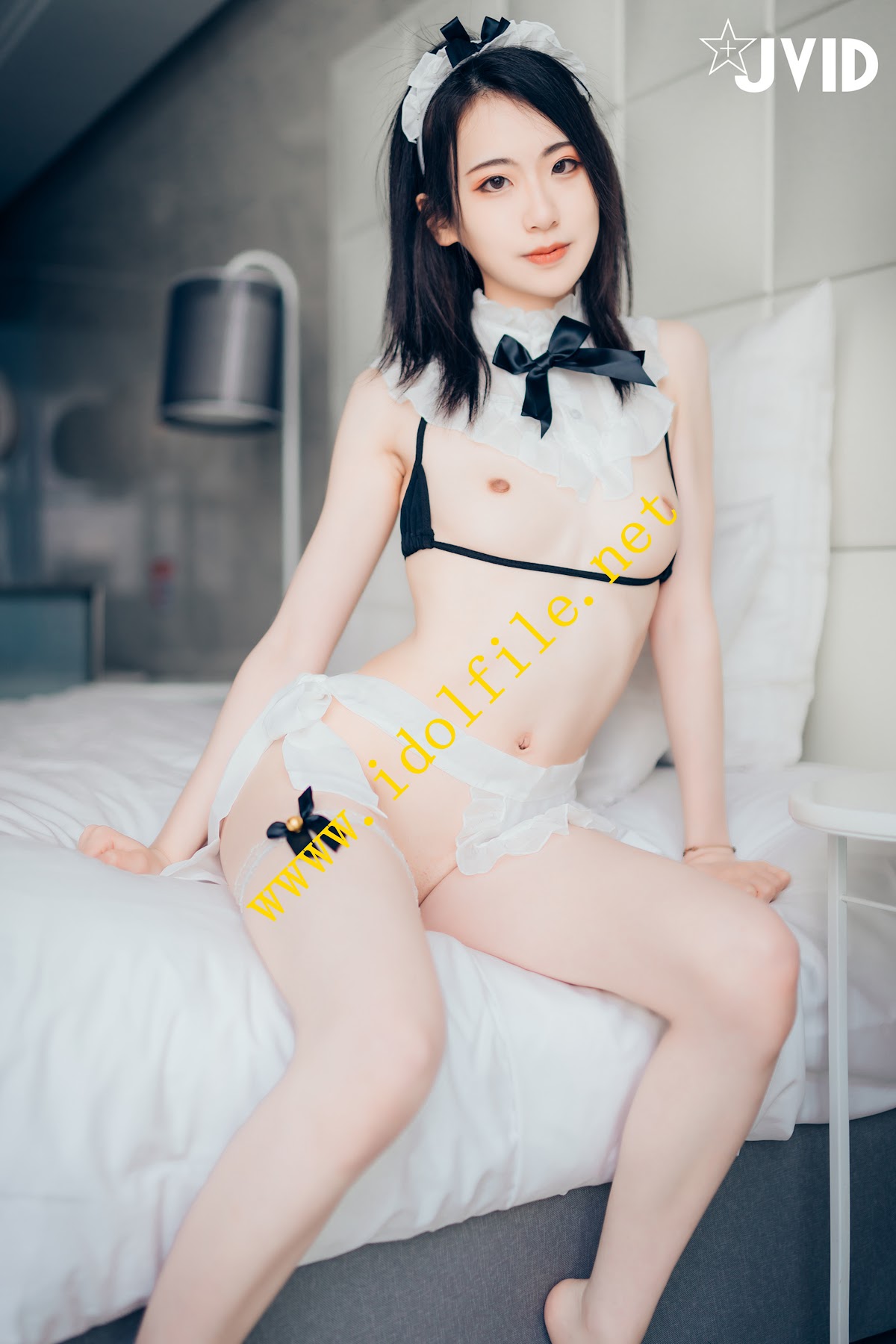 [JVID] 阿黎 – 超甜美女僕降臨!天然女神阿黎 - P38
