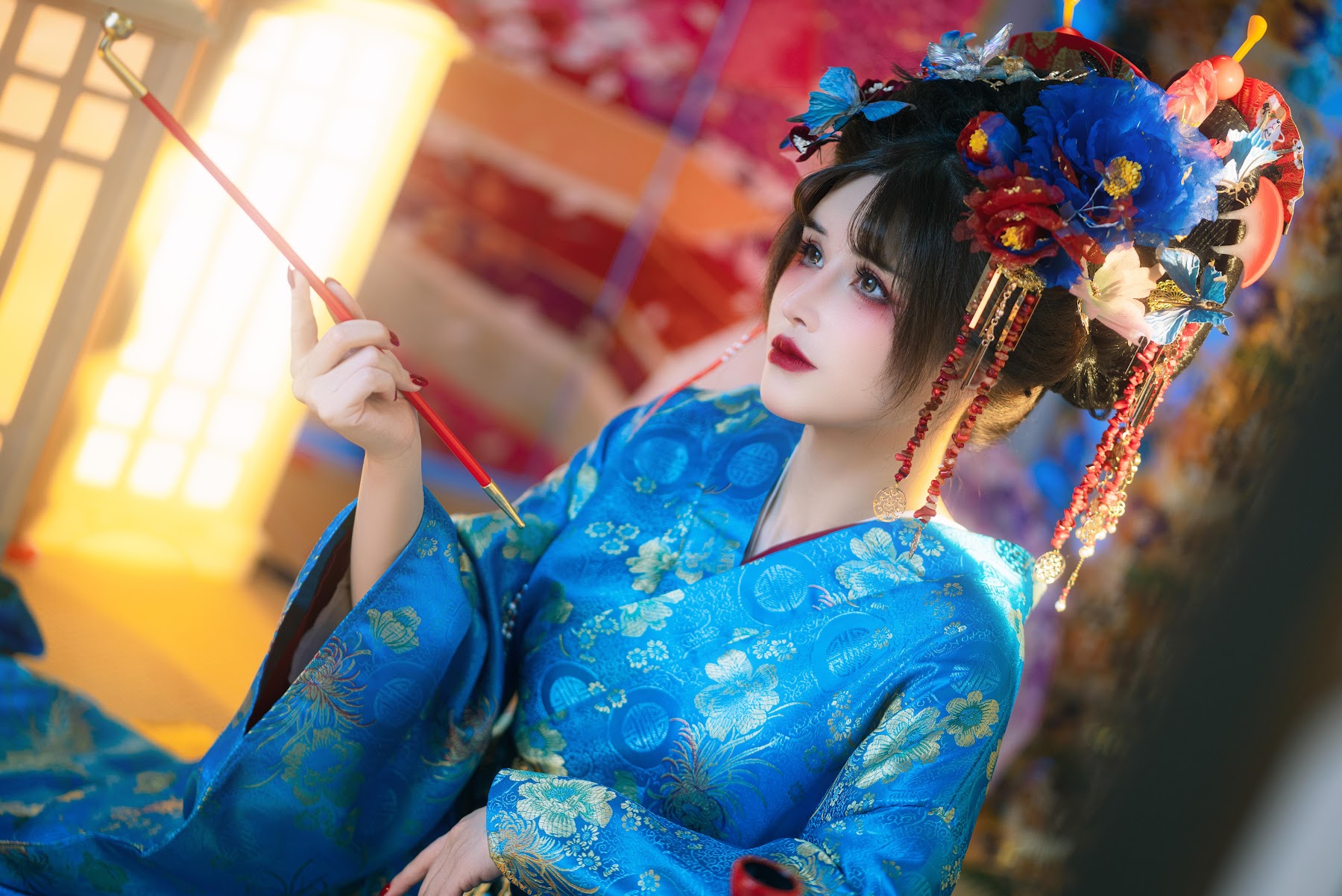Coser@鹿八岁 – 花魁の末路 - P9