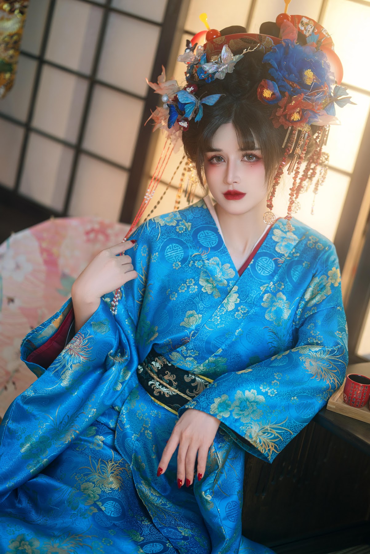 Coser@鹿八岁 – 花魁の末路 - P10