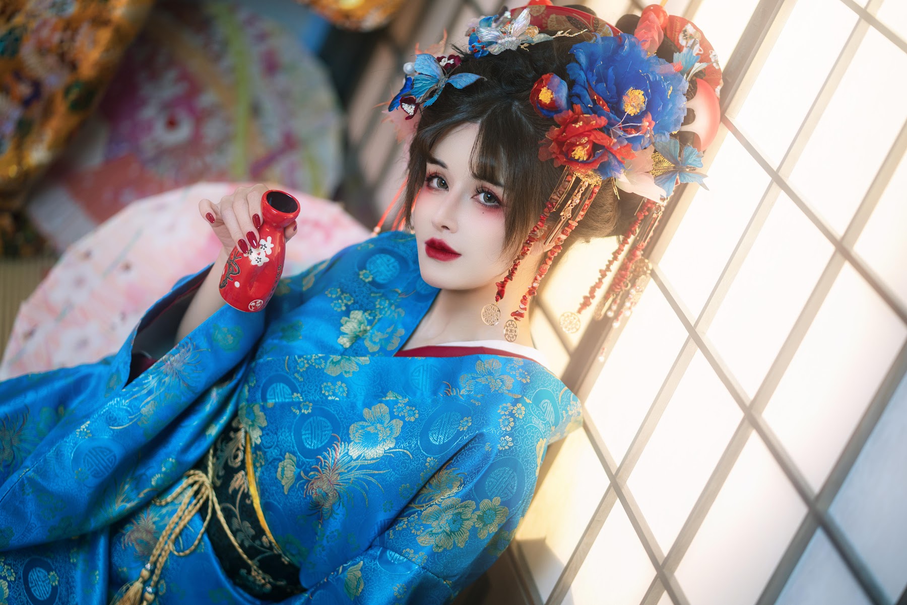 Coser@鹿八岁 – 花魁の末路 - P14
