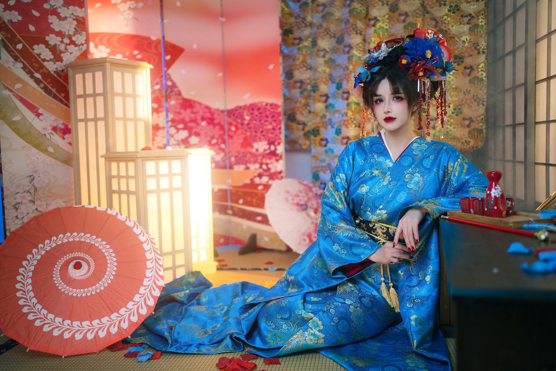 Coser@鹿八岁 – 花魁の末路 - P1