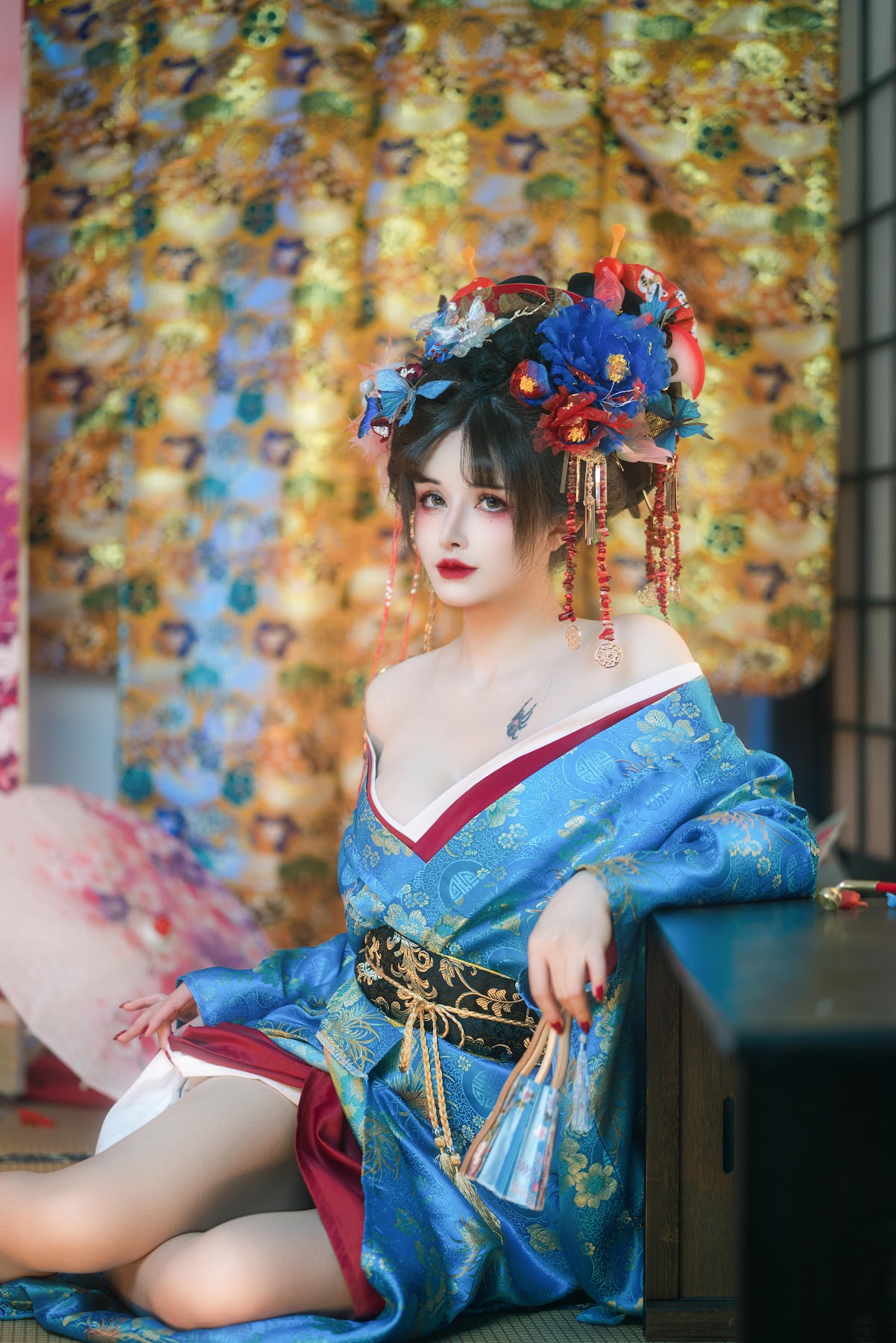 Coser@鹿八岁 – 花魁の末路 - P26