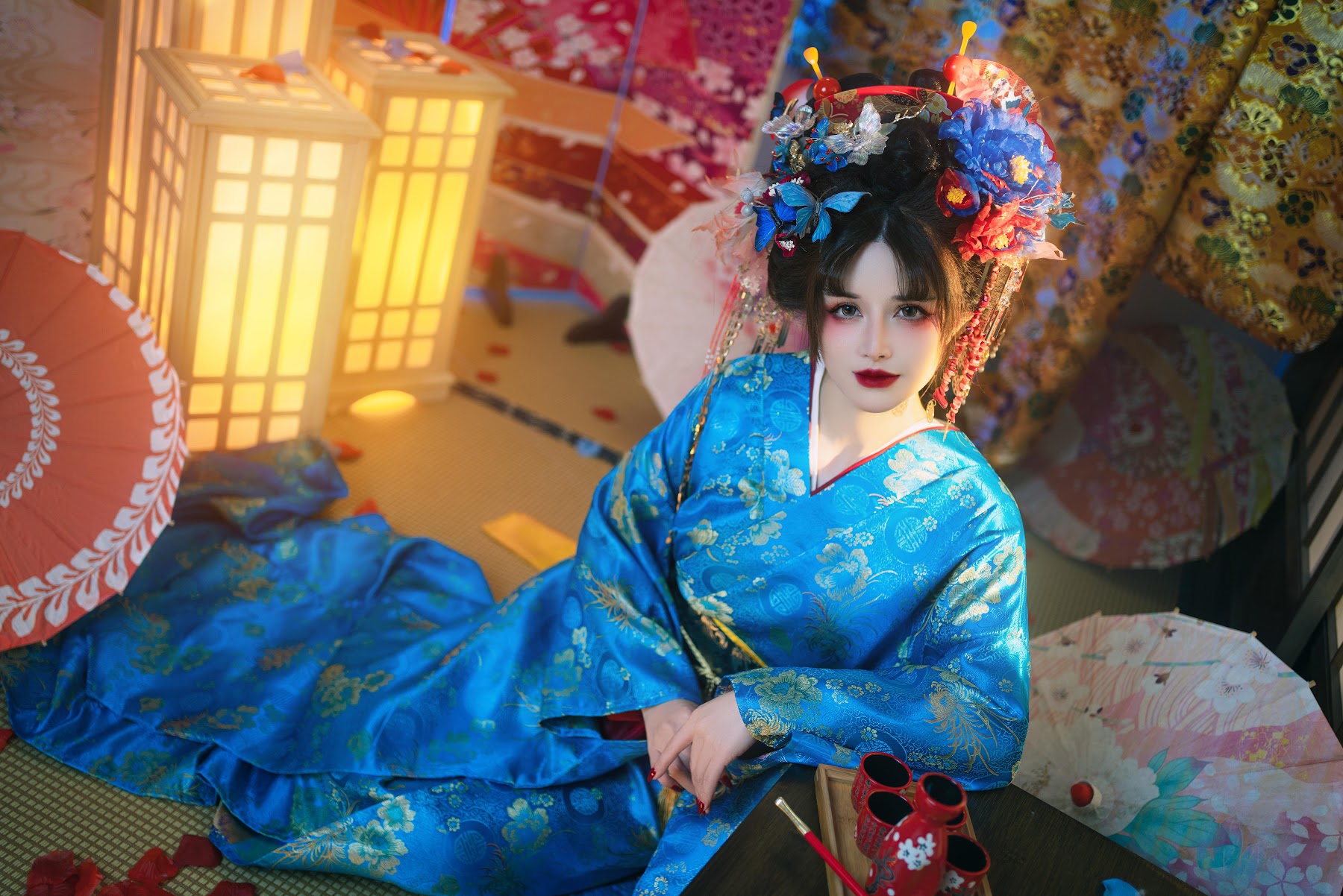 Coser@鹿八岁 – 花魁の末路 - P2