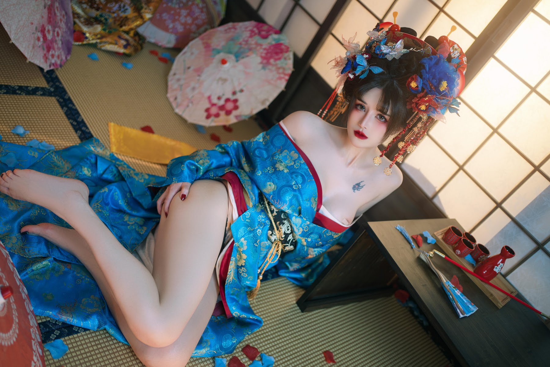 Coser@鹿八岁 – 花魁の末路 - P29