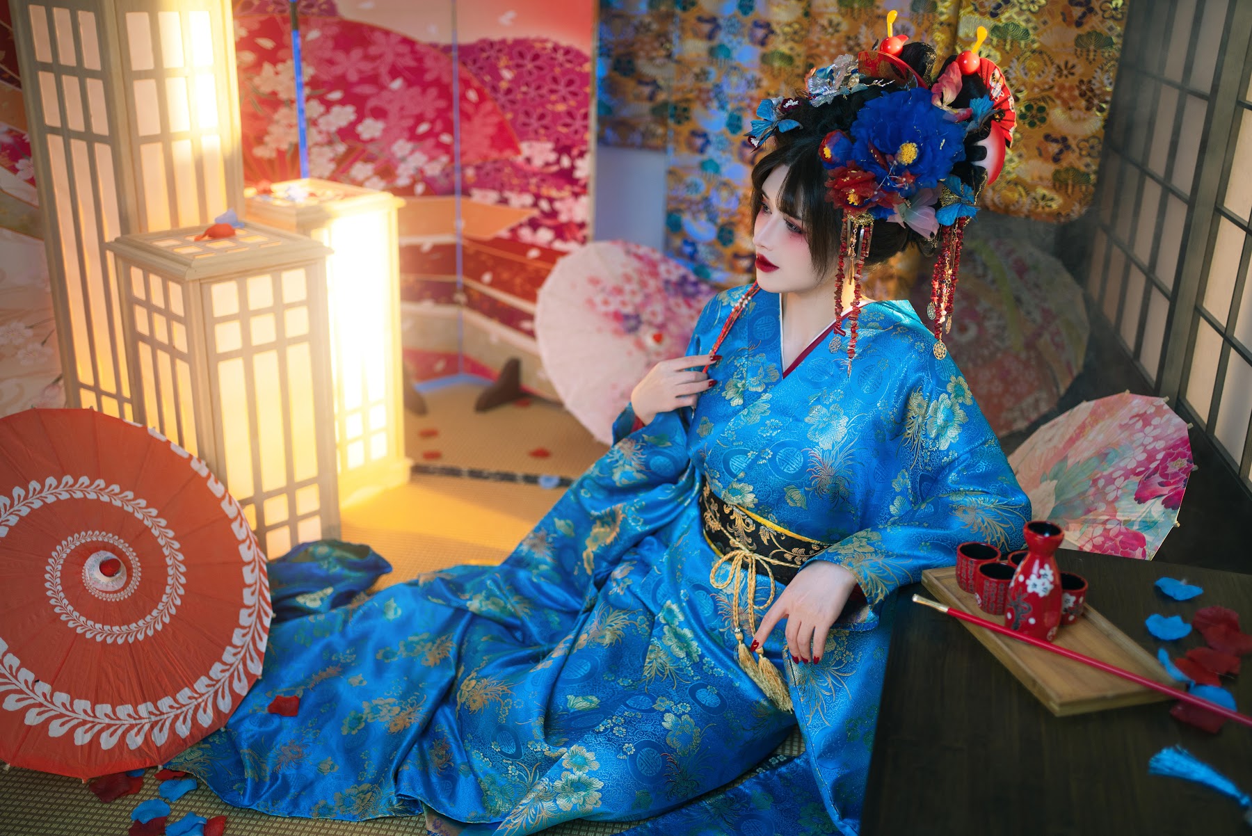 Coser@鹿八岁 – 花魁の末路 - P3