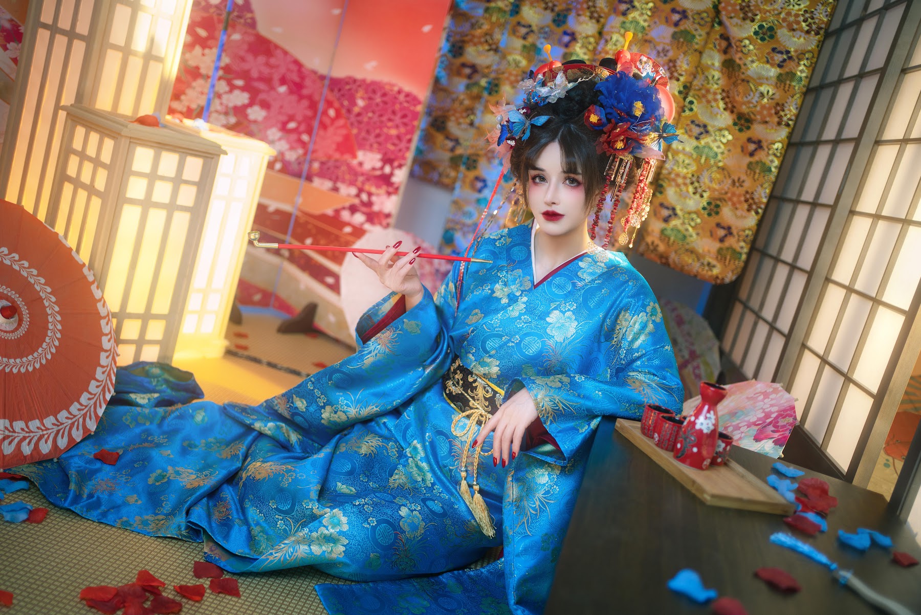 Coser@鹿八岁 – 花魁の末路 - P5