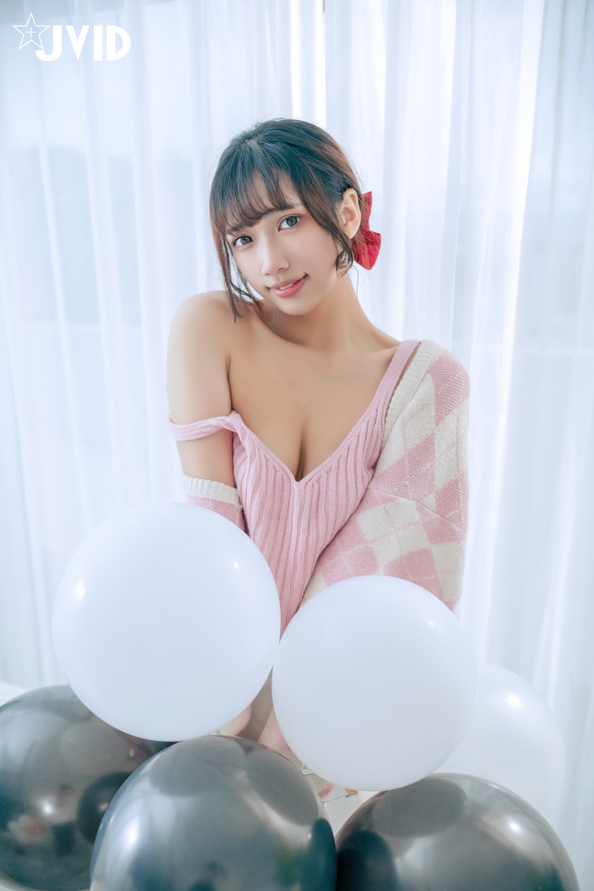 [JVID] 井野奈 & 肉包 – 色慾融合の閨蜜慶生派對 - P49