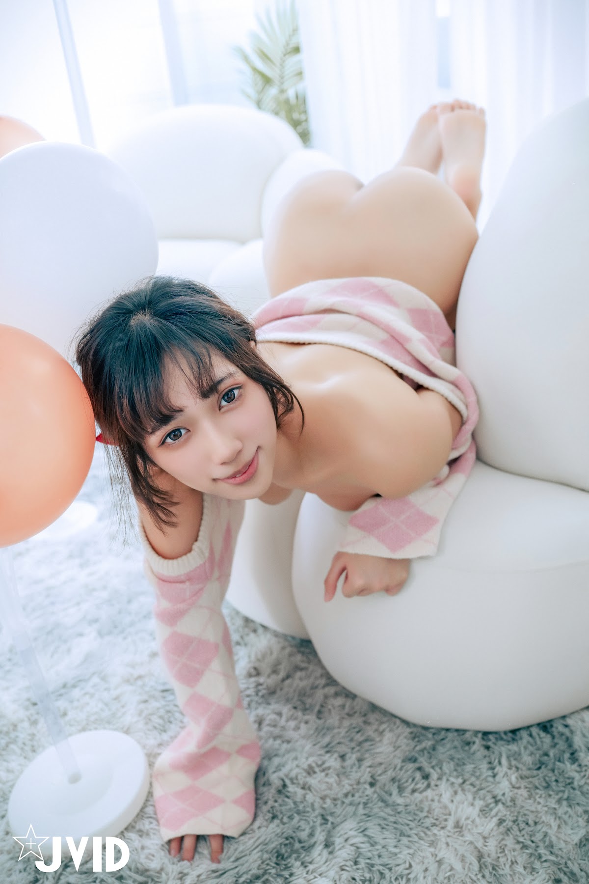 [JVID] 井野奈 & 肉包 – 色慾融合の閨蜜慶生派對 - P96