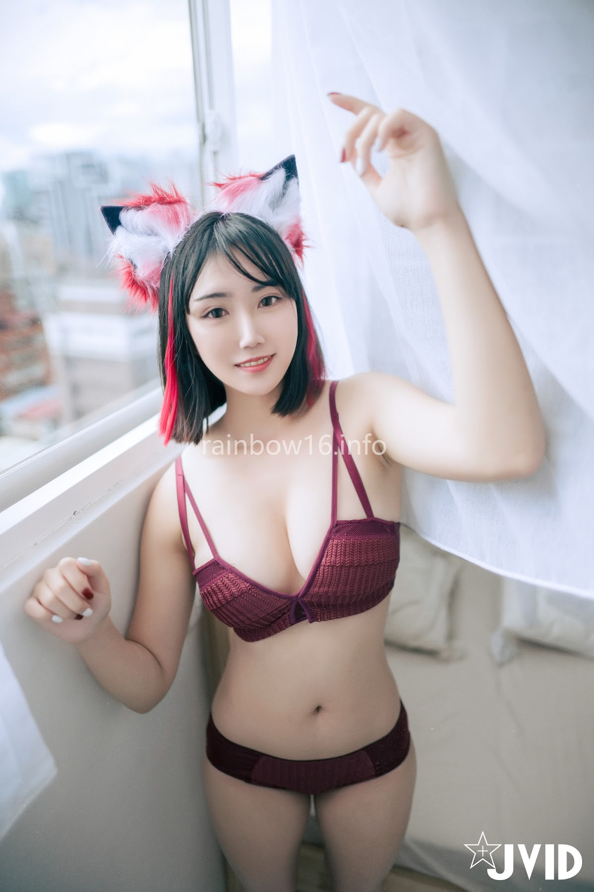 [JVID] 叶思敏 – 渴望被肆意玩弄の魅狐 - P127