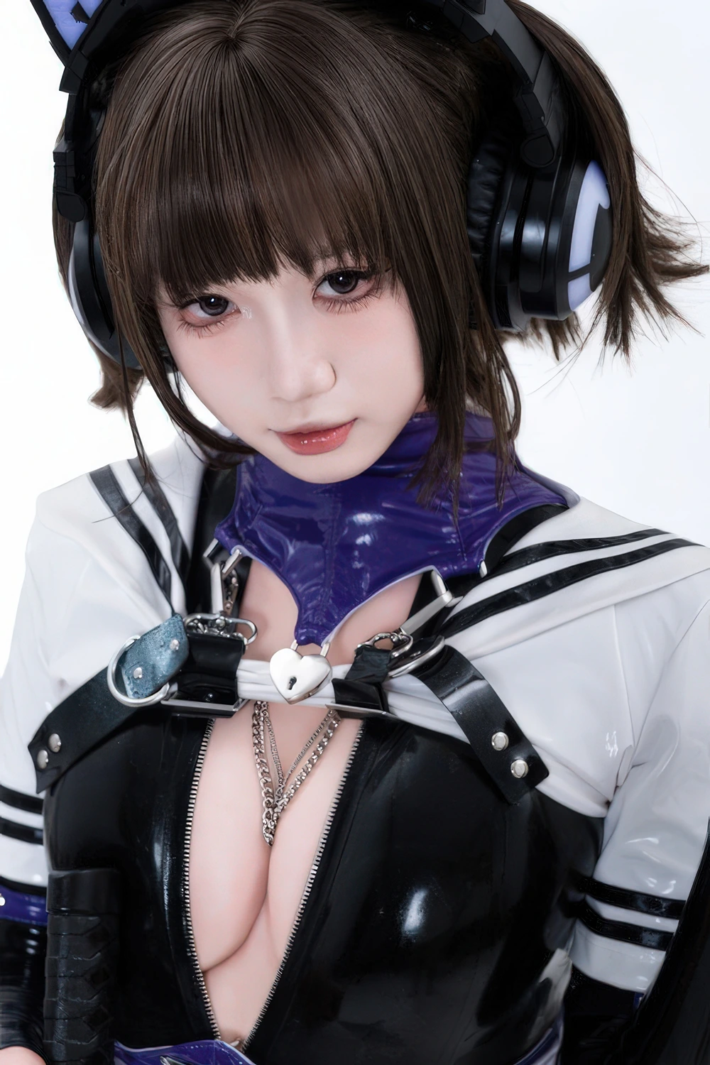 Cosplay 柒柒要乖哦 – 猎狼女 - P14