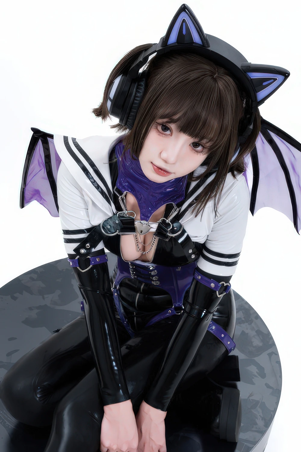 Cosplay 柒柒要乖哦 – 猎狼女 - P21