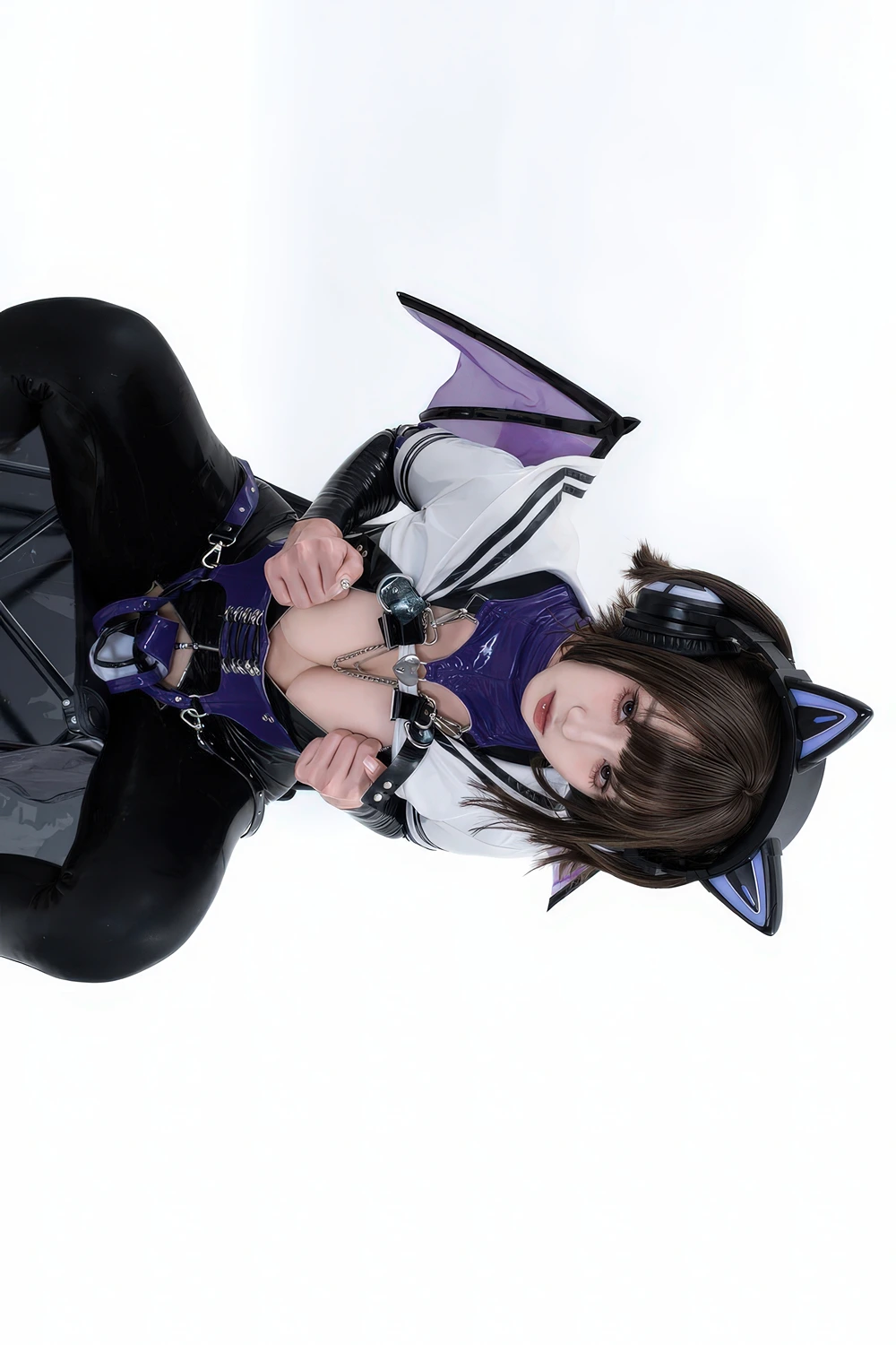 Cosplay 柒柒要乖哦 – 猎狼女 - P35