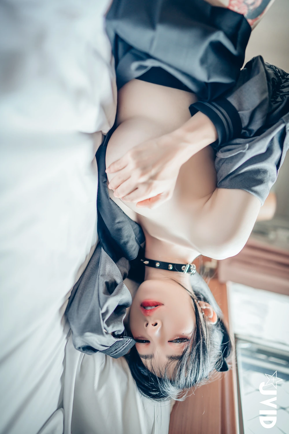 JVID 飄飄哥 – 色色妄想系列 校花也是大姐頭 Set.01 - P24