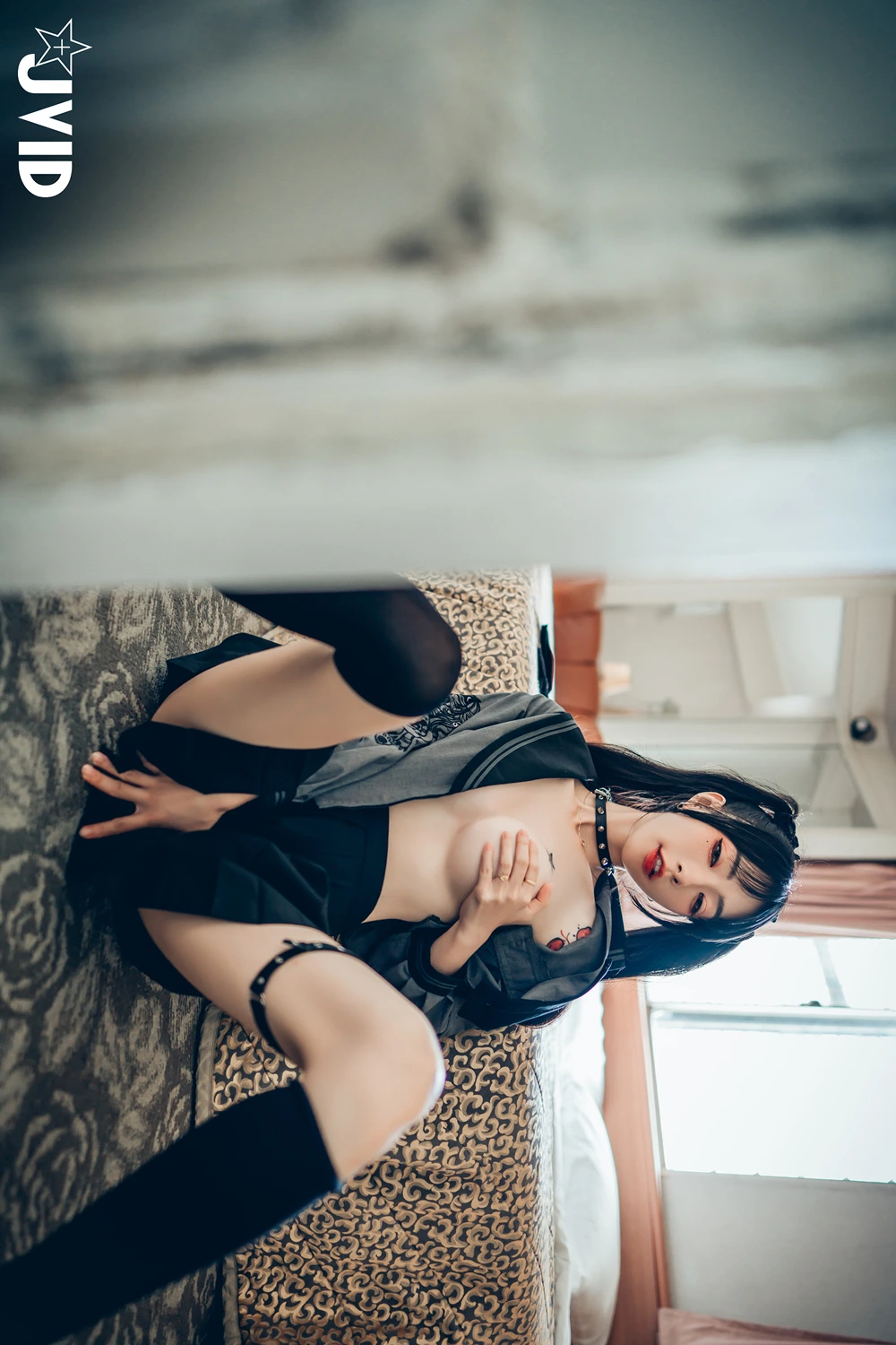 JVID 飄飄哥 – 色色妄想系列 校花也是大姐頭 Set.01 - P29