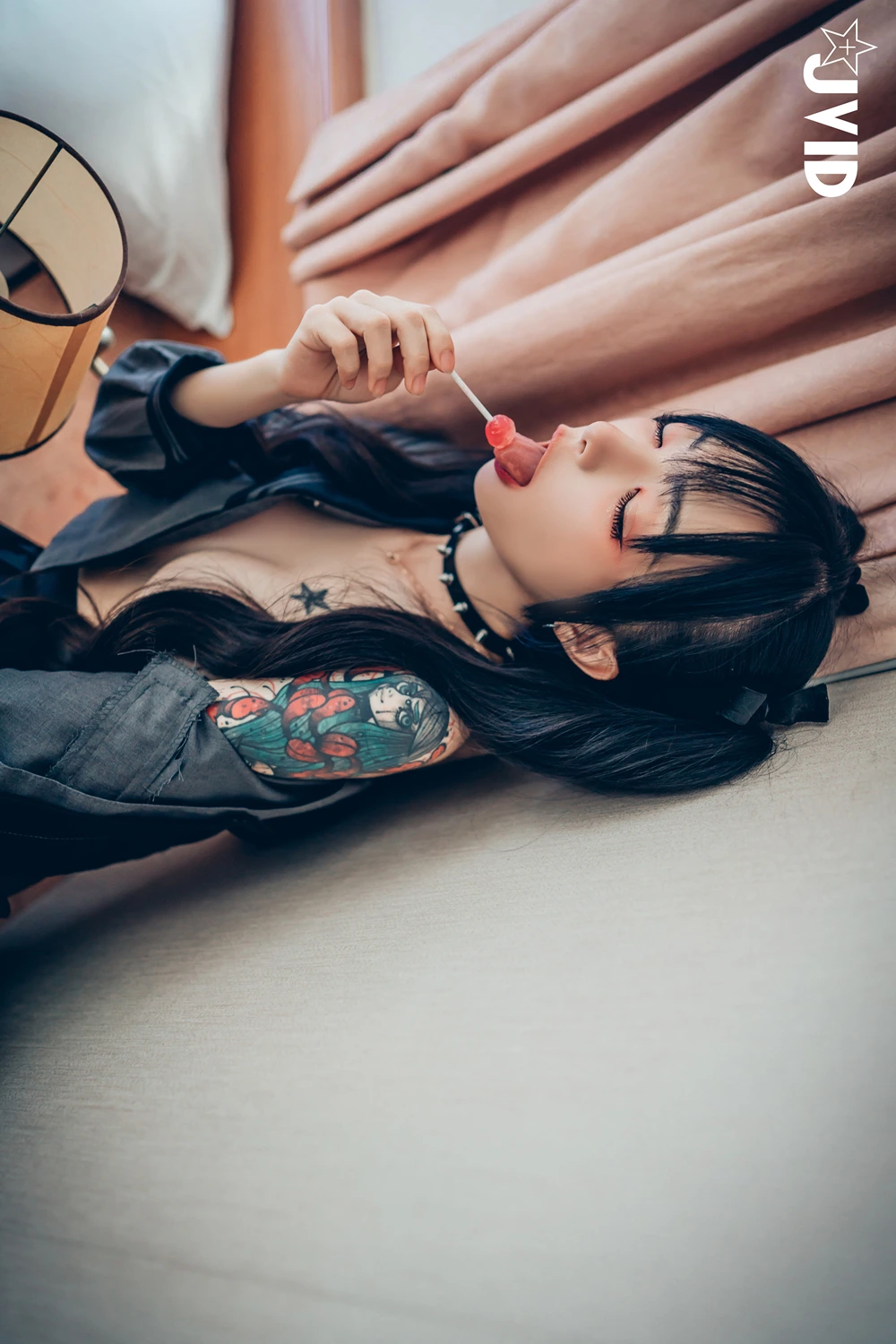 JVID 飄飄哥 – 色色妄想系列 校花也是大姐頭 Set.01 - P43