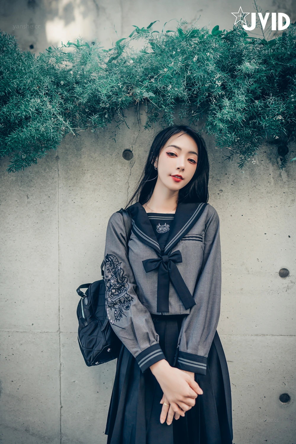 JVID 飄飄哥 – 色色妄想系列 校花也是大姐頭 Set.01 - P5