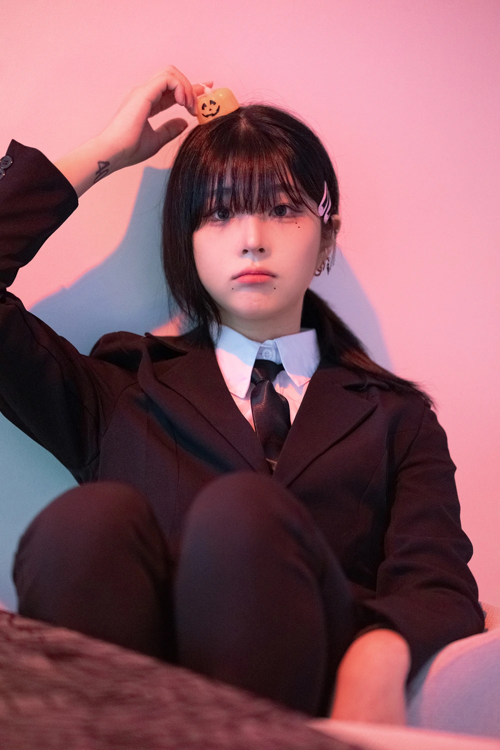 JangJoo 장주, Halloween 장주 할로윈 기념 체인소 맨 ‘코베니’ 코스프레 - P7
