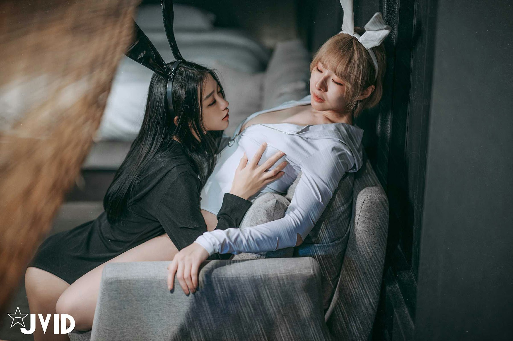 [JVID] 妍妍 Angel & 黎菲儿 – 色色的温泉之旅 - P56