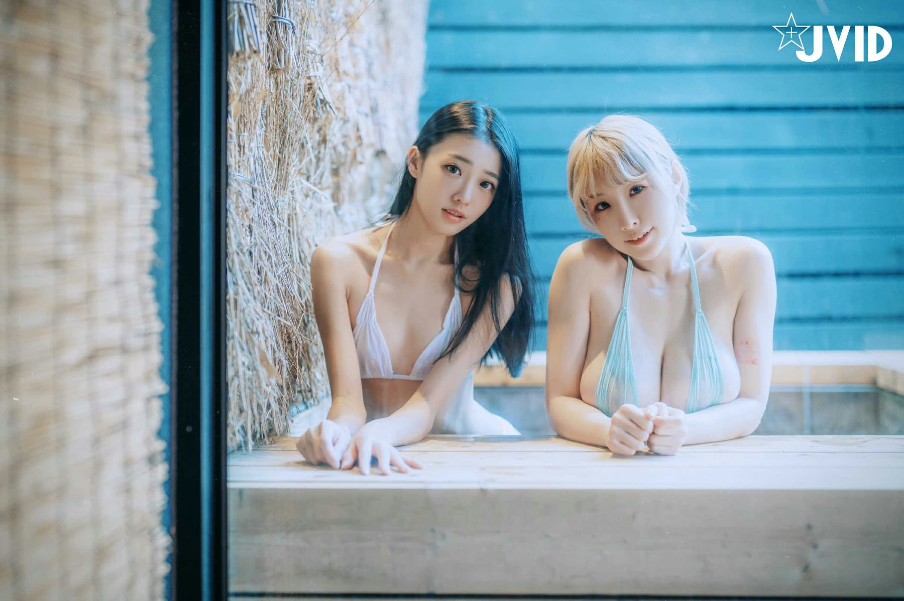 [JVID] 妍妍 Angel & 黎菲儿 – 色色的温泉之旅 - P58