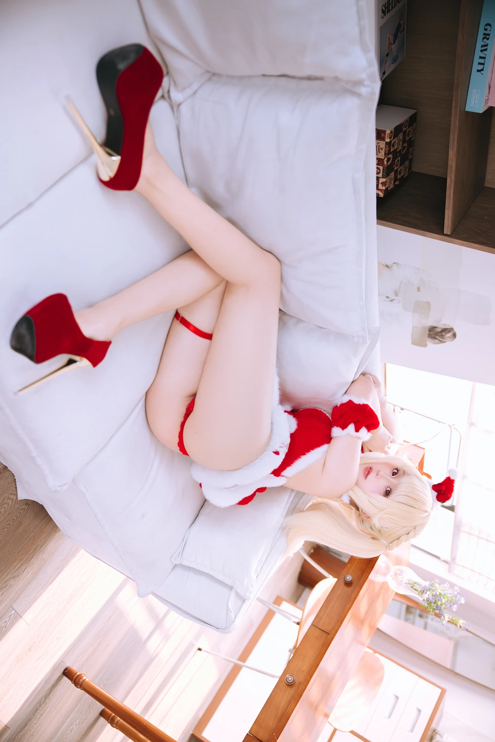 Cosplay Rinaijiao日奈娇 – 圣诞日 Set.01 - P13
