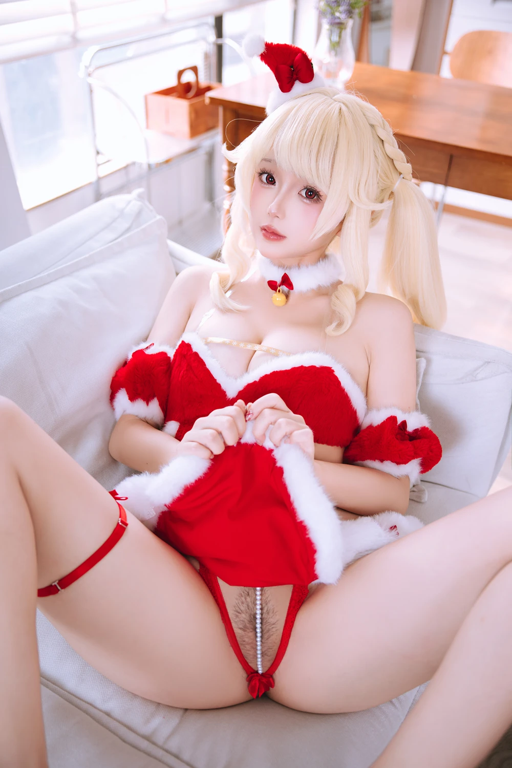 Cosplay Rinaijiao日奈娇 – 圣诞日 Set.01 - P18
