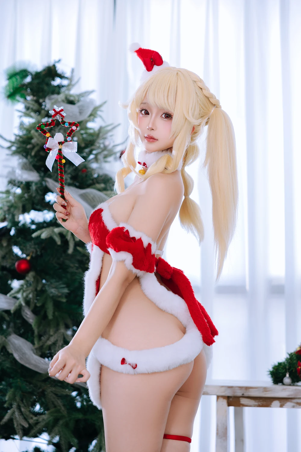 Cosplay Rinaijiao日奈娇 – 圣诞日 Set.01 - P1