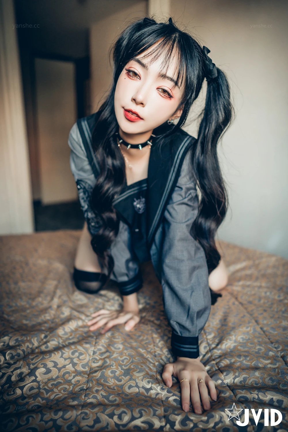 JVID 飄飄哥 – 色色妄想系列 校花也是大姐頭 Set.02 - P10