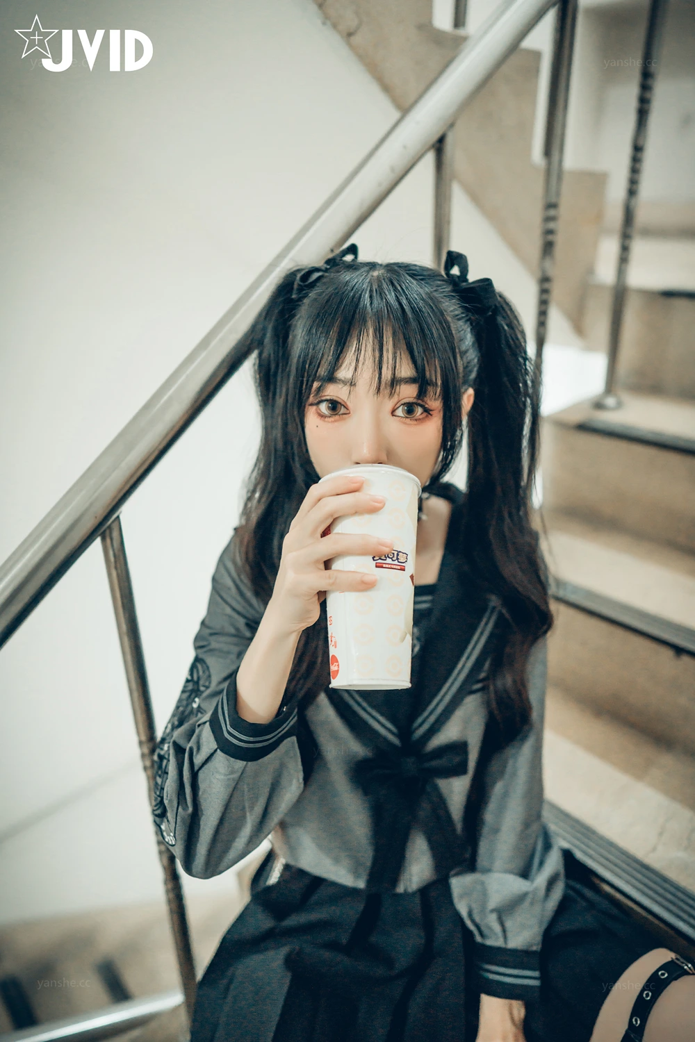 JVID 飄飄哥 – 色色妄想系列 校花也是大姐頭 Set.02 - P22