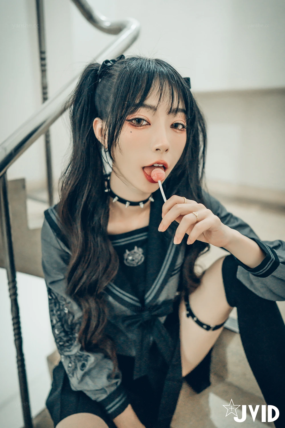 JVID 飄飄哥 – 色色妄想系列 校花也是大姐頭 Set.02 - P6