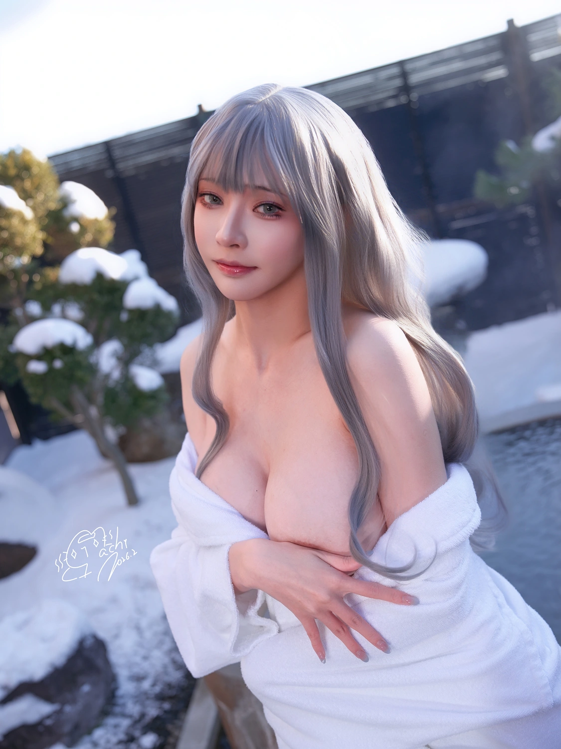 Cosplay Machi馬吉 – Onsen Full Version 温泉旅行完整版 - P13