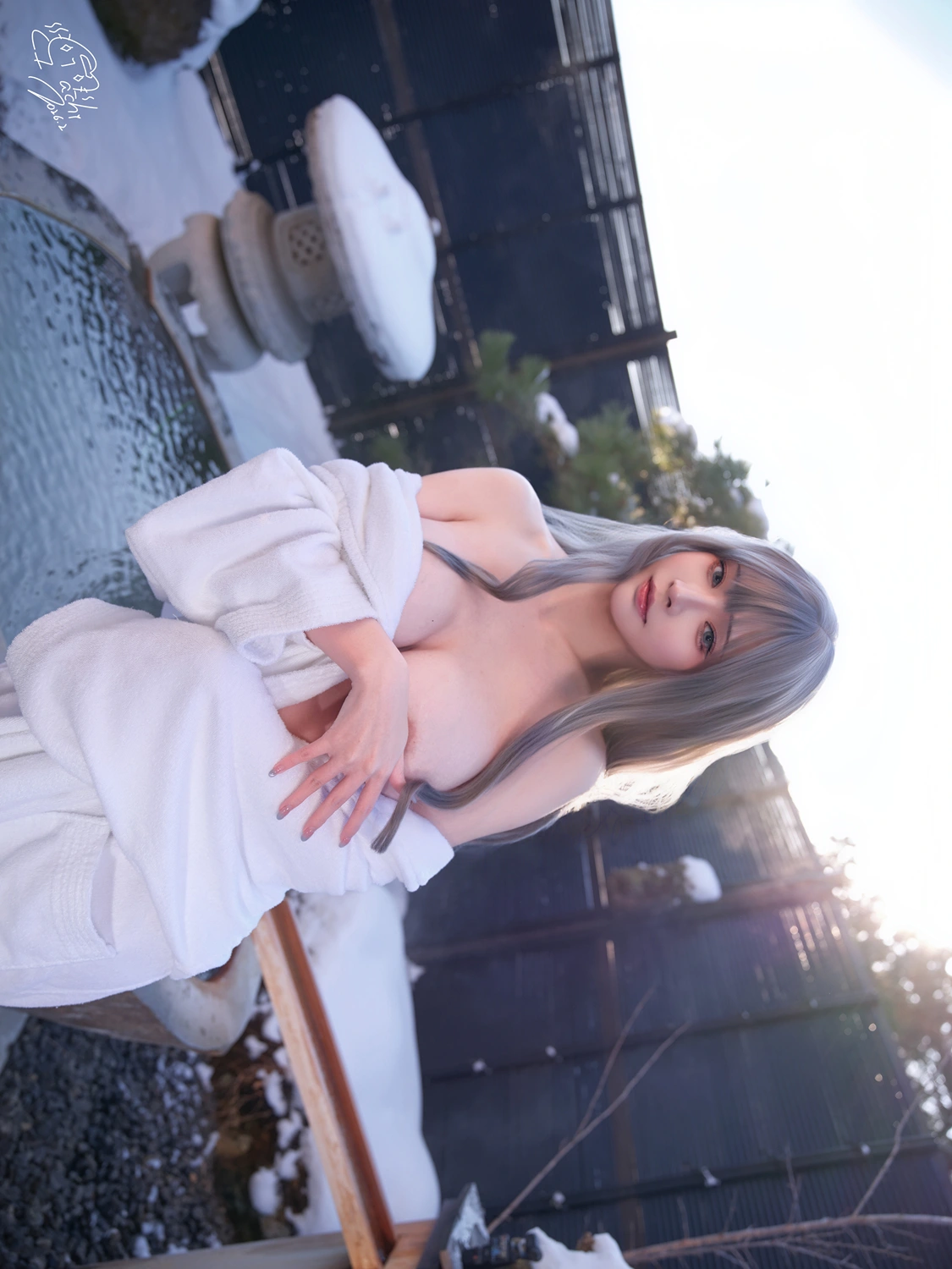 Cosplay Machi馬吉 – Onsen Full Version 温泉旅行完整版 - P14