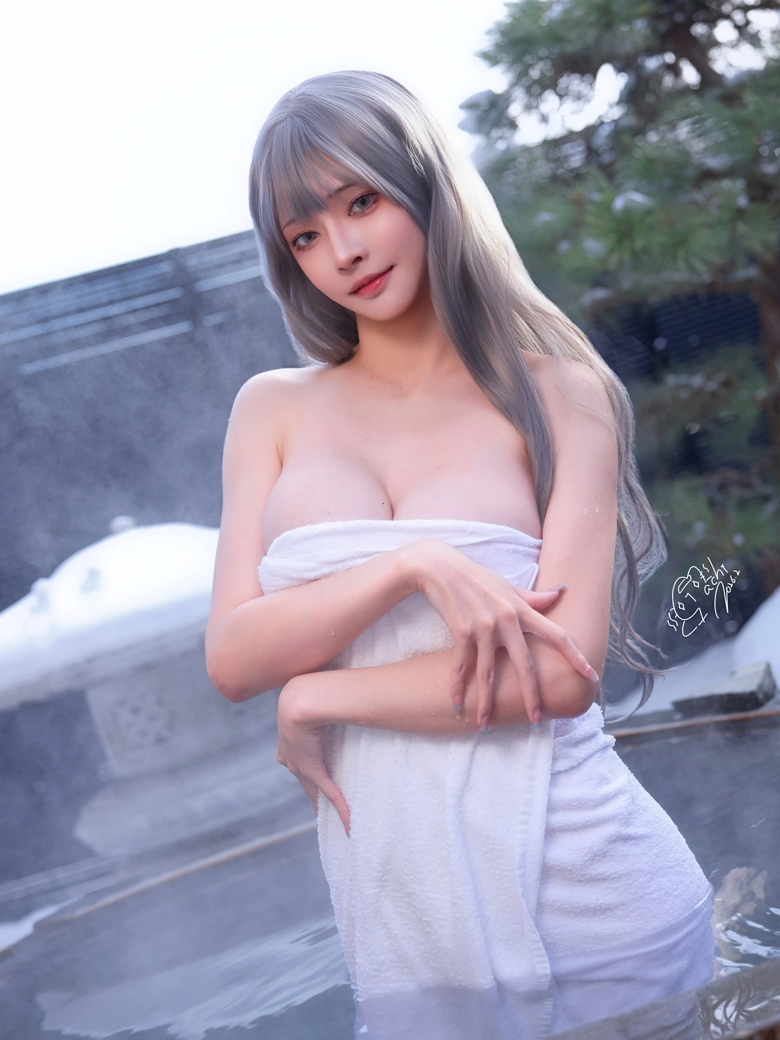 Cosplay Machi馬吉 – Onsen Full Version 温泉旅行完整版 - P30