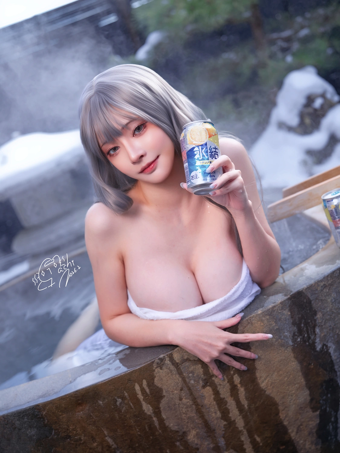 Cosplay Machi馬吉 – Onsen Full Version 温泉旅行完整版 - P32