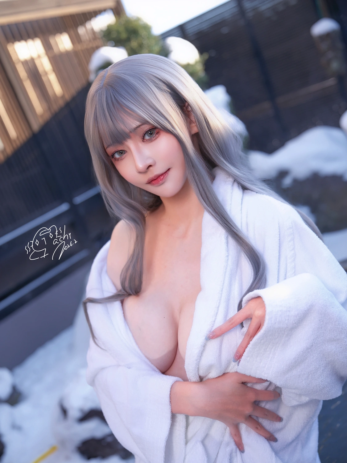 Cosplay Machi馬吉 – Onsen Full Version 温泉旅行完整版 - P3
