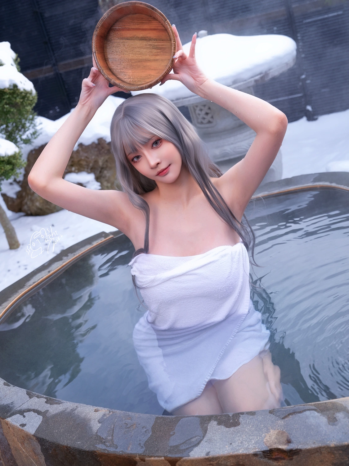 Cosplay Machi馬吉 – Onsen Full Version 温泉旅行完整版 - P51