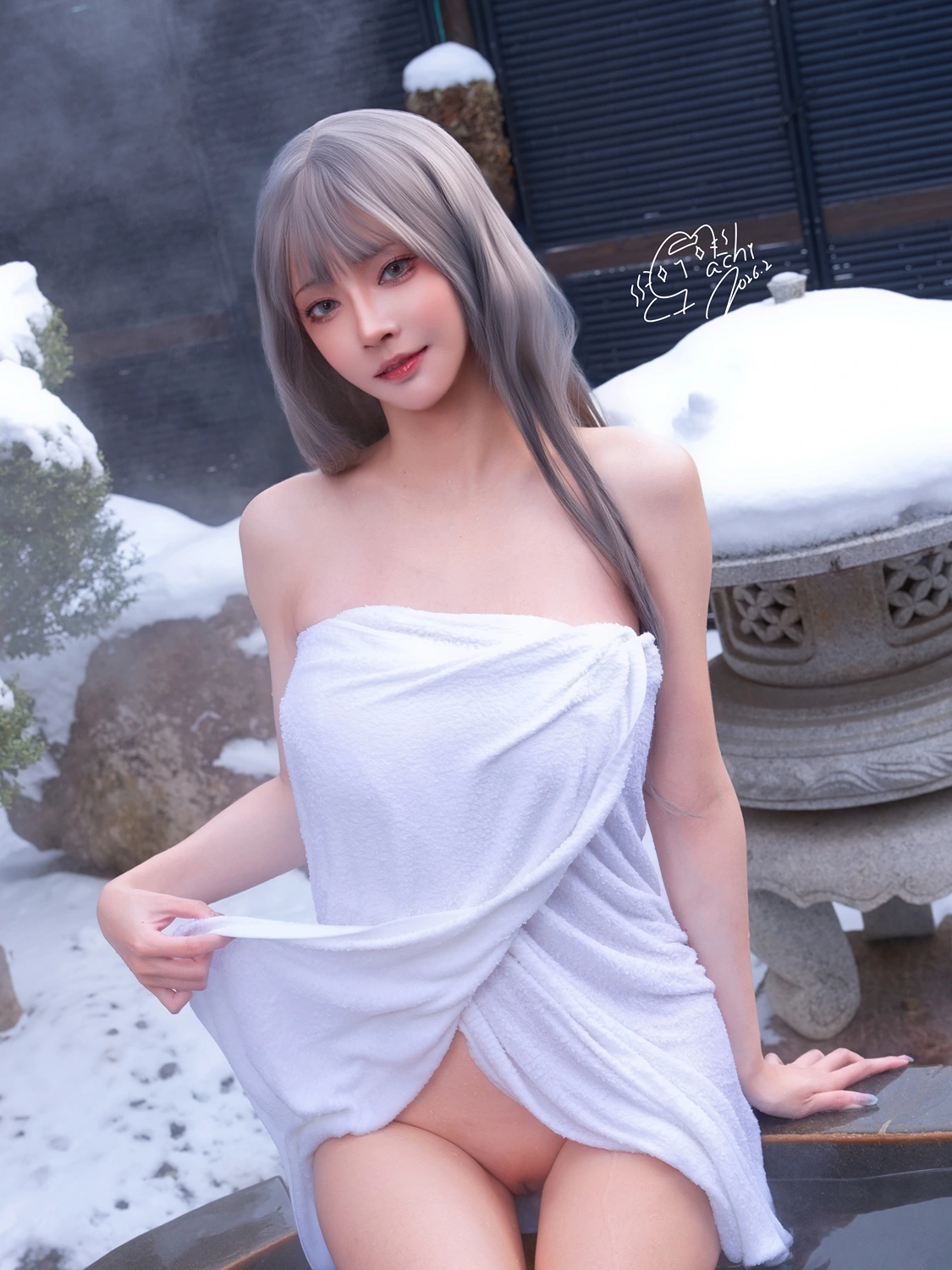 Cosplay Machi馬吉 – Onsen Full Version 温泉旅行完整版 - P62