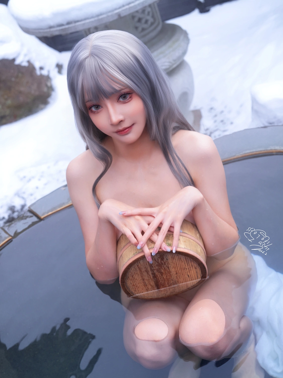Cosplay Machi馬吉 – Onsen Full Version 温泉旅行完整版 - P77