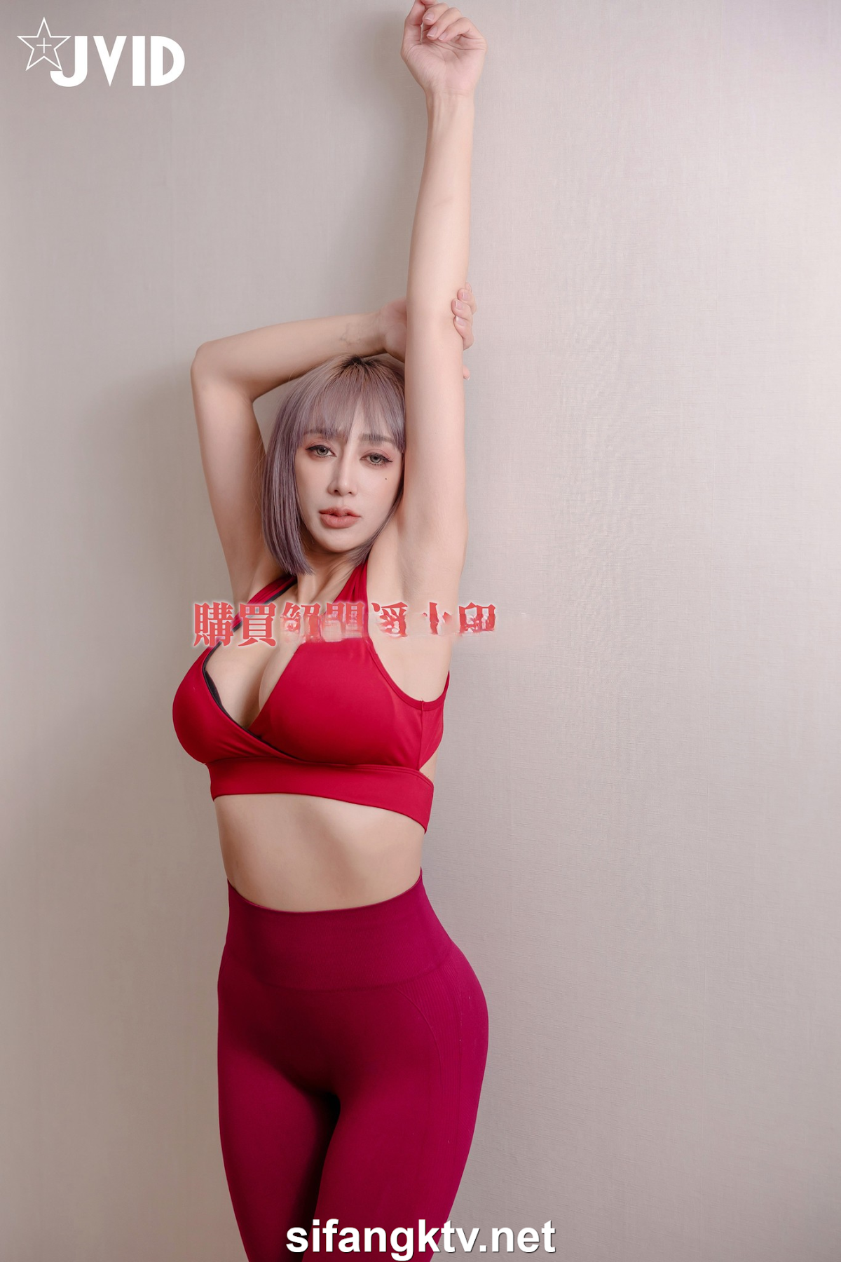 [JVID] Sharon 雪倫 – 健身學員 強制脫衣 特寫掰穴 - P51