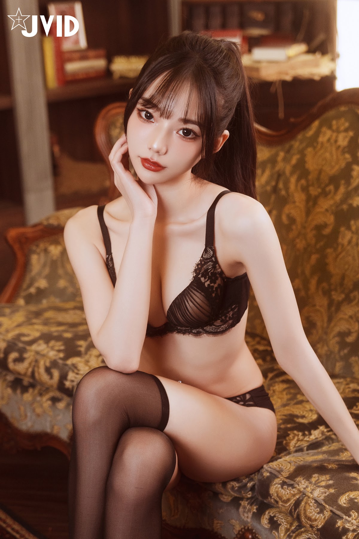 [JVID] 啾啾 – ゾンビ殭屍版女友注射愛の能量變成人類!!! - P34