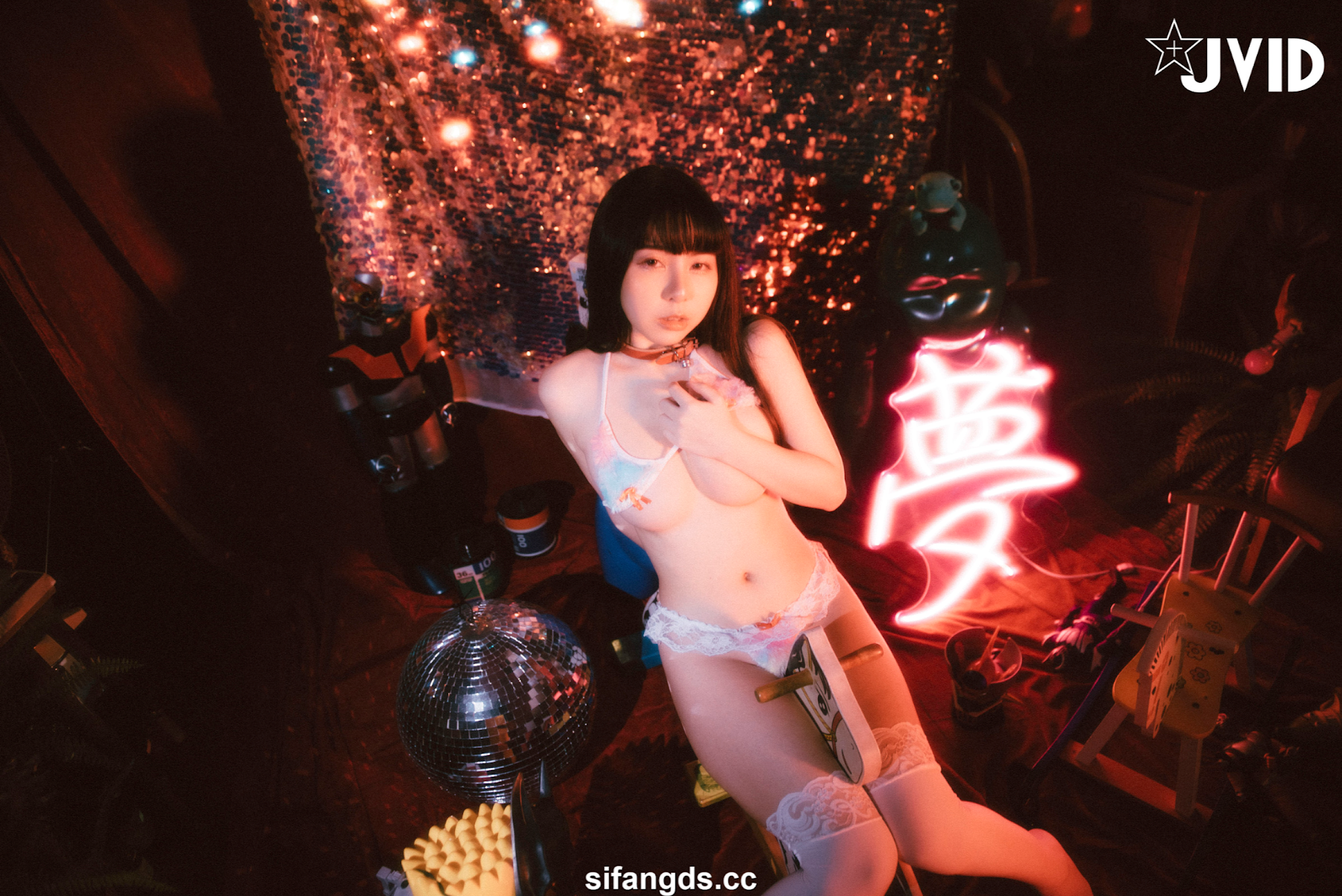 [JVID] 月台尼Tiny – 遺精之境🔞成為你今晚的淫夢 - P9